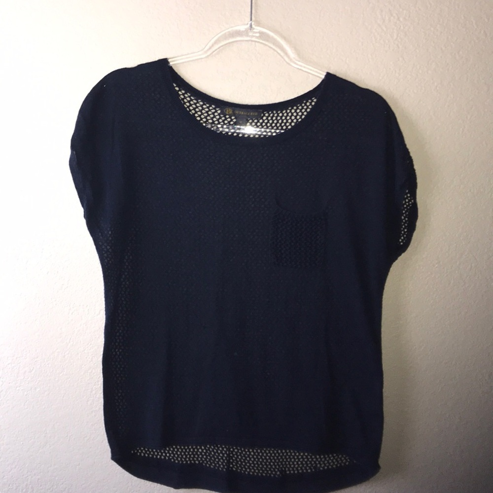 Navy color top
